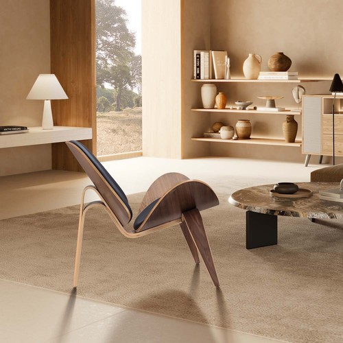 Hans wegner schalenstuhl - wegner,