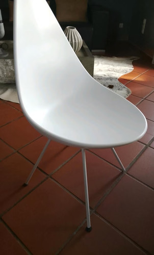 Fritz hansen drop stuhl weiß - fritz,