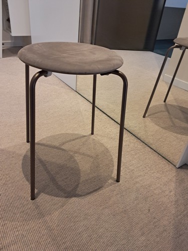 Fritz hansen hocker nubukleder - fritz,